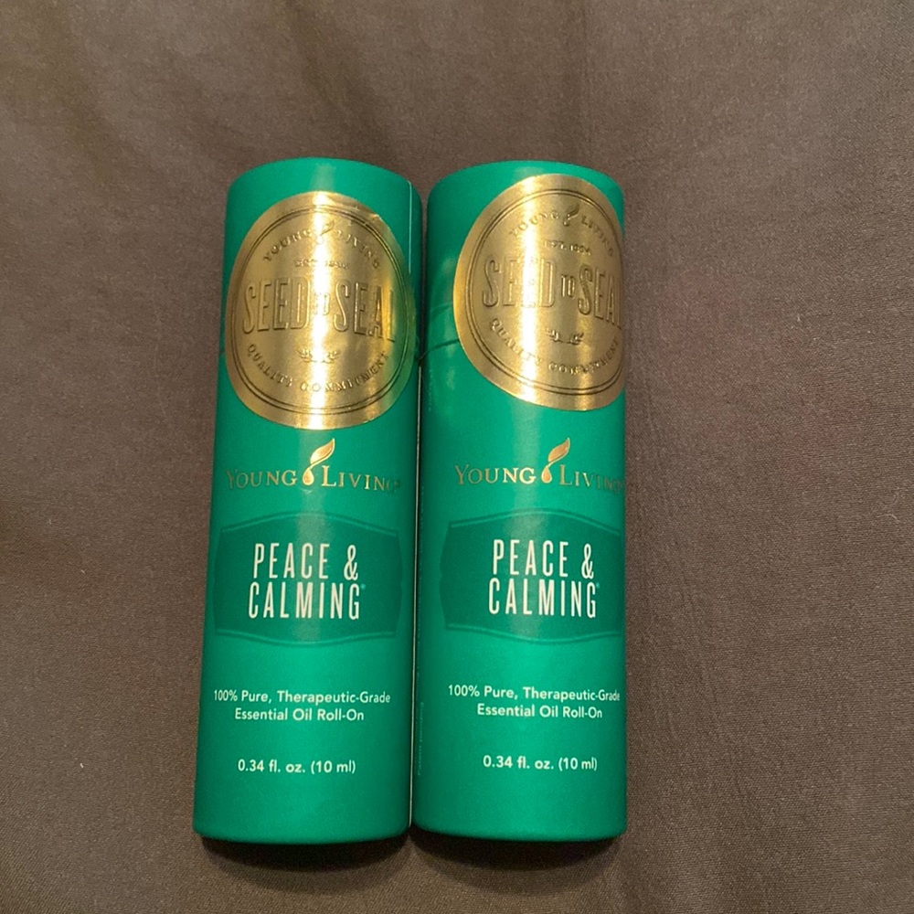 Young living peace and calming rollers. Set of 2. New and sealed